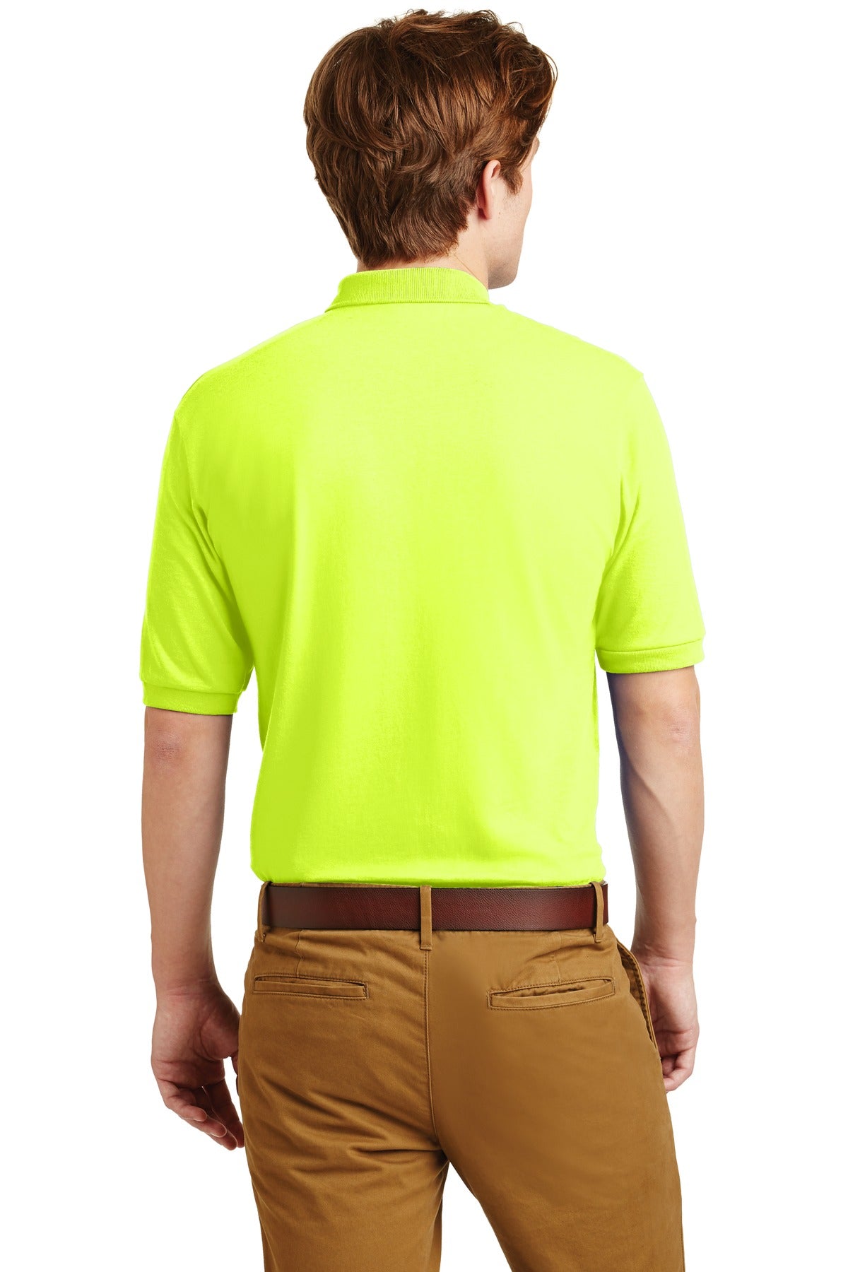 Jerzees Men's - SpotShield 5.4-Ounce Jersey Knit Sport Shirt. 437M JERZEES