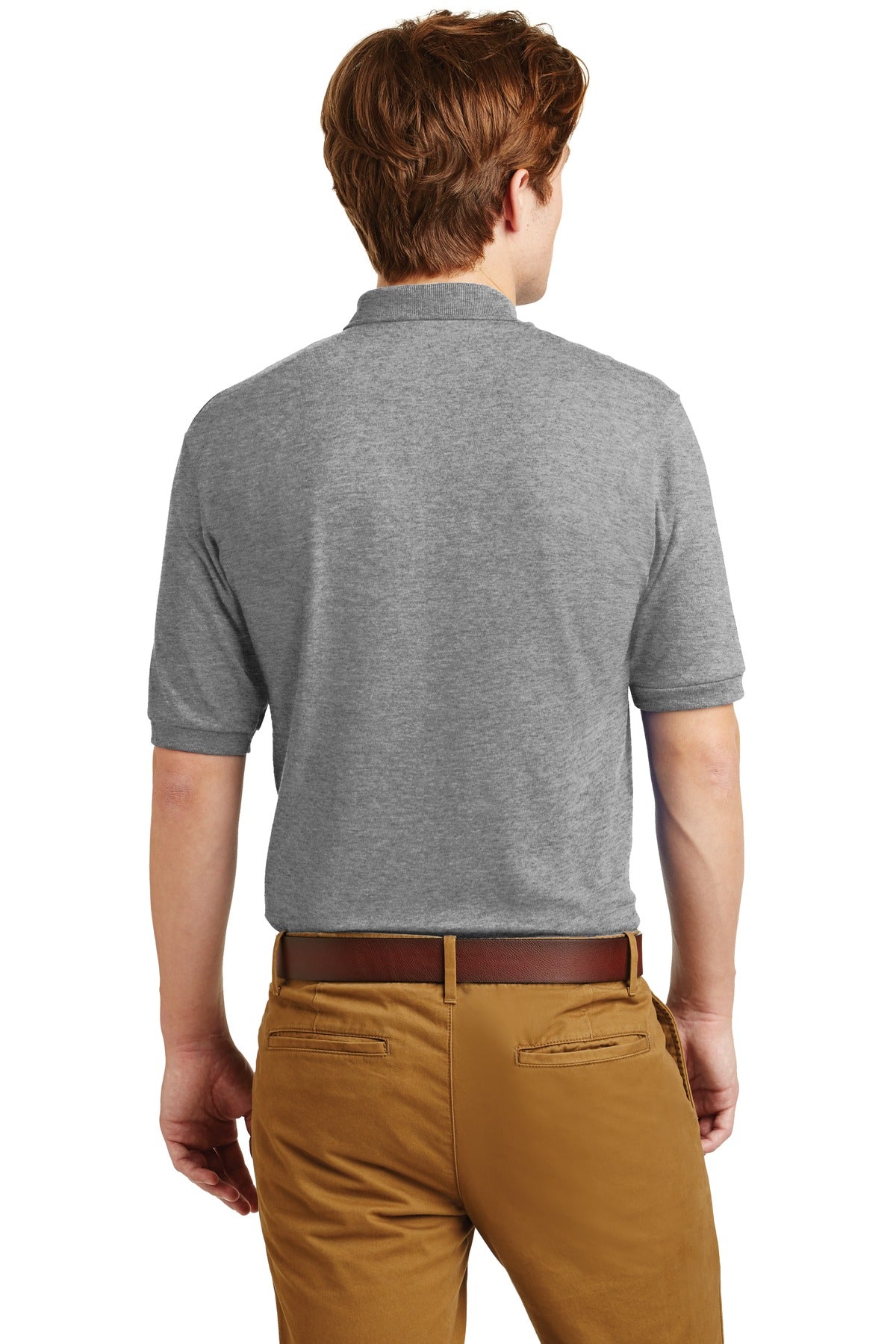 Jerzees Men's - SpotShield 5.4-Ounce Jersey Knit Sport Shirt. 437M JERZEES
