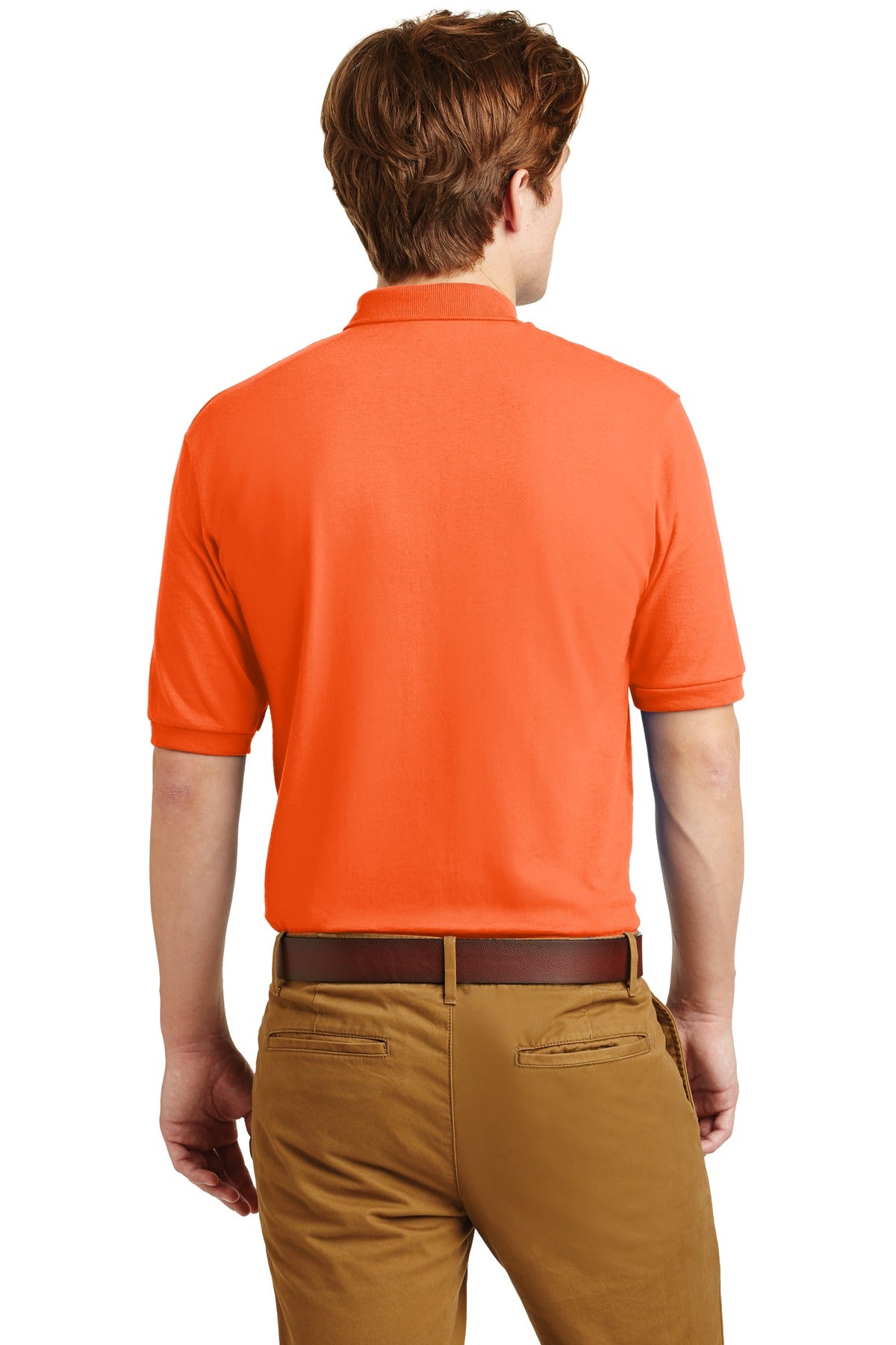 Jerzees Men's - SpotShield 5.4-Ounce Jersey Knit Sport Shirt. 437M JERZEES