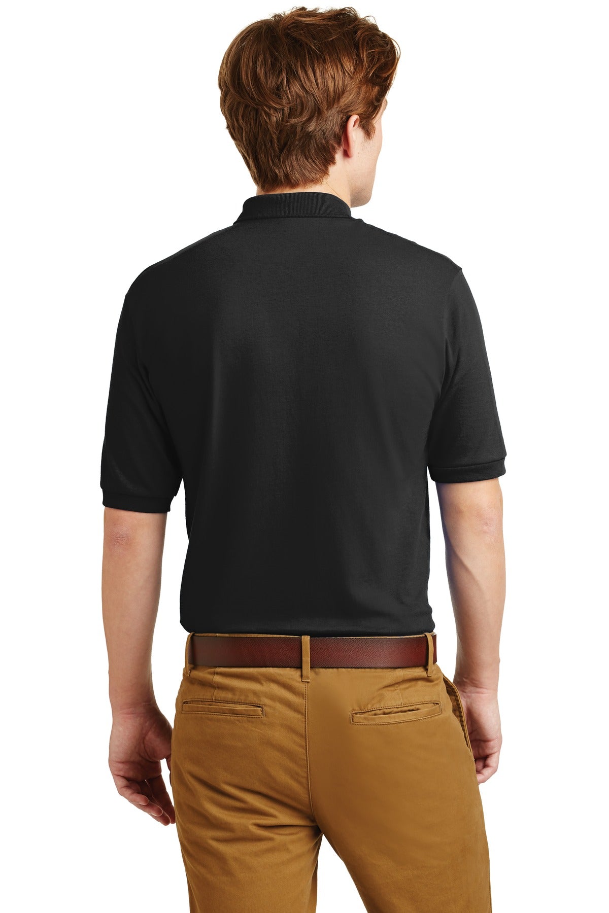 Jerzees Men's - SpotShield 5.4-Ounce Jersey Knit Sport Shirt. 437M JERZEES