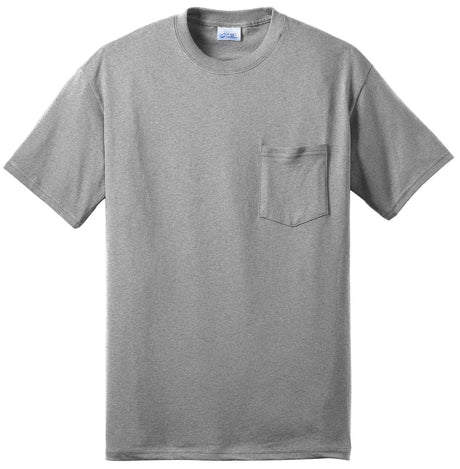 Port & Company Men's Tall Core Blend Pocket Tee Mens Apparel Shirts & Tops