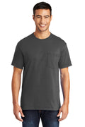 Port & Company Men's Tall Core Blend Pocket Tee Mens Apparel Shirts & Tops