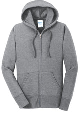 Port & Company Women's Core Fleece Full-Zip Hooded Sweatshirt