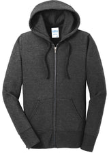 Port & Company Women's Core Fleece Full-Zip Hooded Sweatshirt