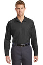 Red Kap Men's Industrial Long Sleeve Work Shirt. SP14 Red Kap