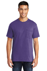 Port & Company Men's Tall Core Blend Pocket Tee Mens Apparel Shirts & Tops