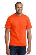 Port & Company Men's Tall Core Blend Pocket Tee Mens Apparel Shirts & Tops