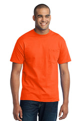Port & Company Men's Tall Core Blend Pocket Tee Mens Apparel Shirts & Tops