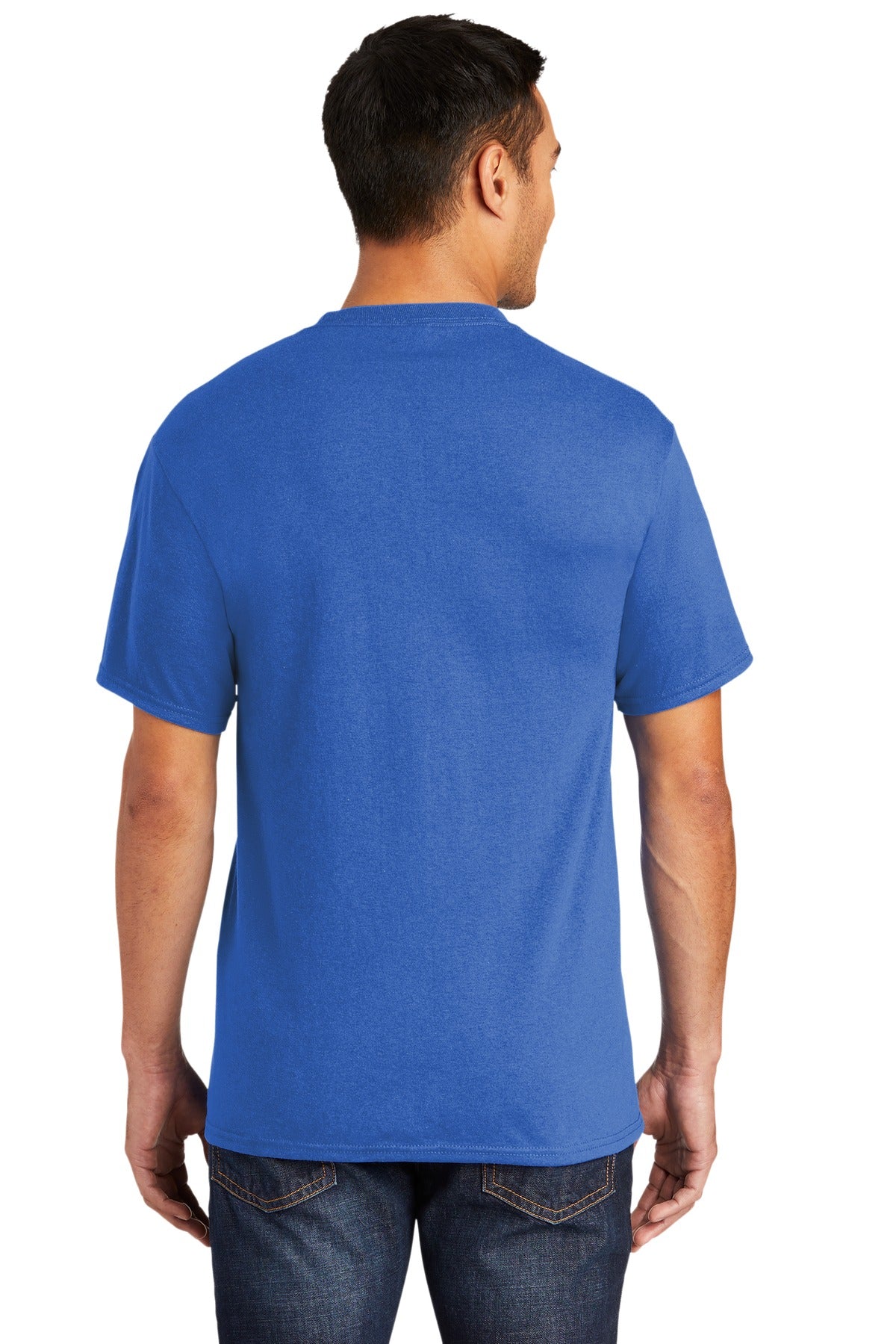 Port & Company Men's Tall Core Blend Pocket Tee Mens Apparel Shirts & Tops