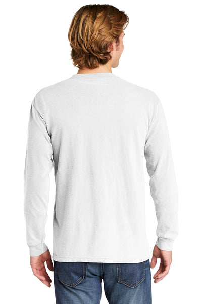 Comfort Colors Men's Heavyweight Ring Spun Long Sleeve Pocket Tee. 4410