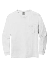 Comfort Colors Men's Heavyweight Ring Spun Long Sleeve Pocket Tee. 4410 Comfort Colors