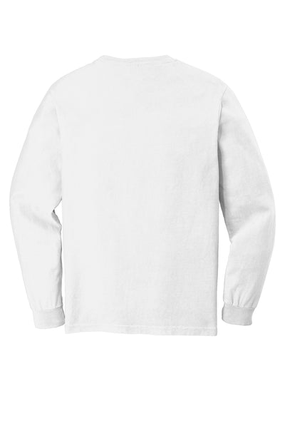 Comfort Colors Men's Heavyweight Ring Spun Long Sleeve Pocket Tee. 4410