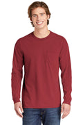 Comfort Colors Men's Heavyweight Ring Spun Long Sleeve Pocket Tee. 4410 Comfort Colors