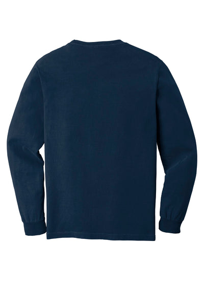 Comfort Colors Men's Heavyweight Ring Spun Long Sleeve Pocket Tee. 4410