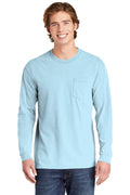 Comfort Colors Men's Heavyweight Ring Spun Long Sleeve Pocket Tee. 4410 Comfort Colors