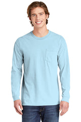 Comfort Colors Men's Heavyweight Ring Spun Long Sleeve Pocket Tee. 4410 Comfort Colors