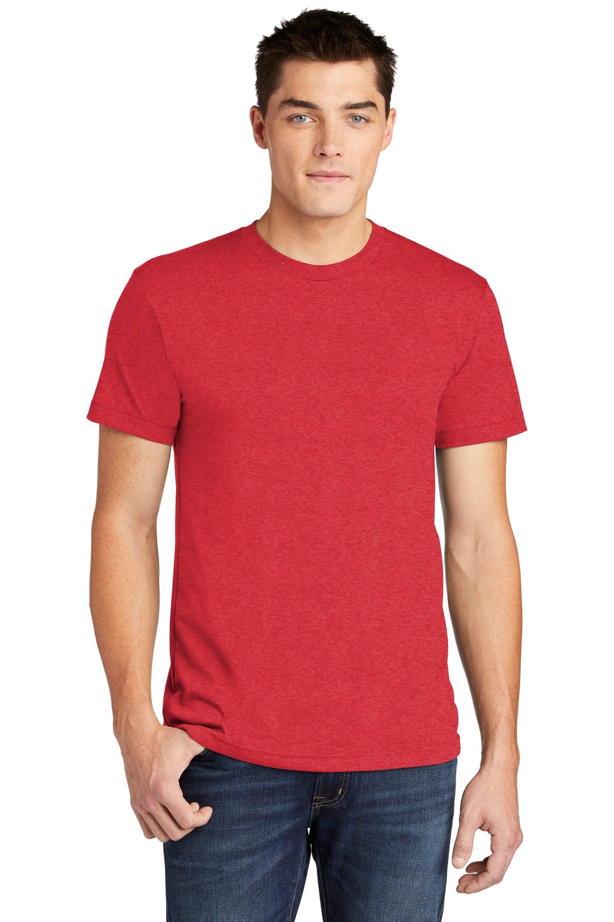 American Apparel Men's Poly-Cotton T-Shirt. BB401W American Apparel