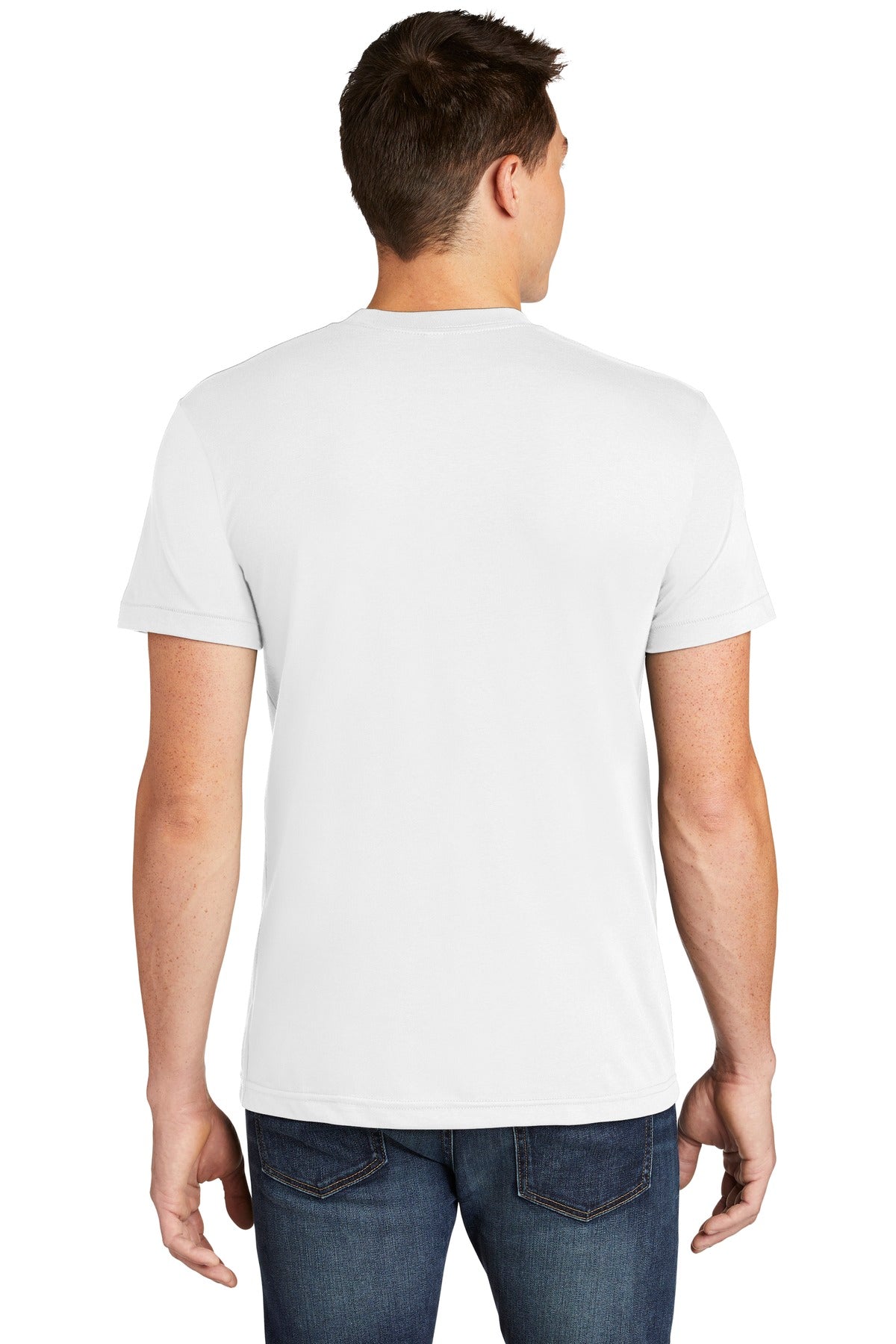 American Apparel Men's Poly-Cotton T-Shirt. BB401W American Apparel