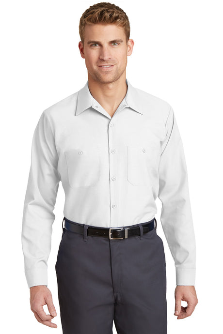 Red Kap Men's Industrial Long Sleeve Work Shirt. SP14 Red Kap