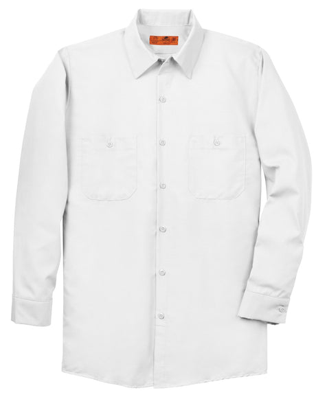 Red Kap Men's Industrial Long Sleeve Work Shirt. SP14 Red Kap