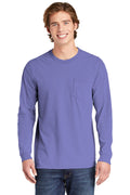 Comfort Colors Men's Heavyweight Ring Spun Long Sleeve Pocket Tee. 4410 Comfort Colors
