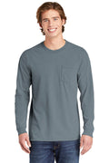 Comfort Colors Men's Heavyweight Ring Spun Long Sleeve Pocket Tee. 4410 Comfort Colors