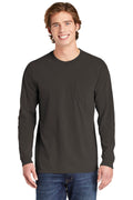 Comfort Colors Men's Heavyweight Ring Spun Long Sleeve Pocket Tee. 4410 Comfort Colors