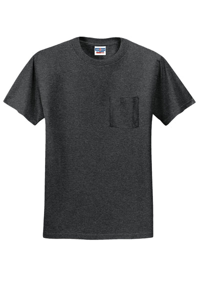 JERZEES Men's Dri-Power 50/50 T-Shirt with a Pocket