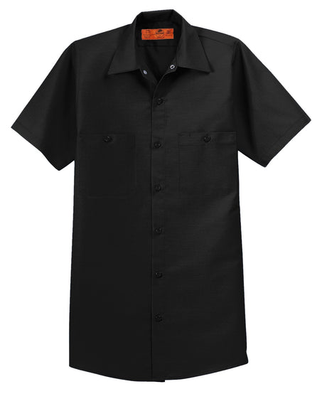 Red Kap Men's Industrial Short Sleeve Work Shirt. SP24 Red Kap