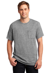 JERZEES Men's Dri-Power 50/50 T-Shirt with a Pocket JERZEES