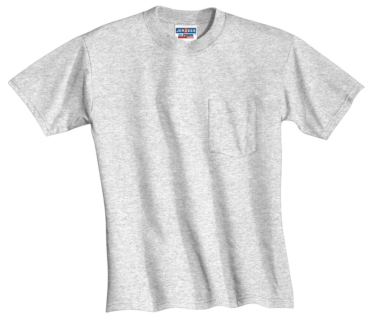 JERZEES Men's Dri-Power 50/50 T-Shirt with a Pocket JERZEES