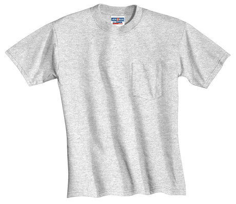 JERZEES Men's Dri-Power 50/50 T-Shirt with a Pocket JERZEES