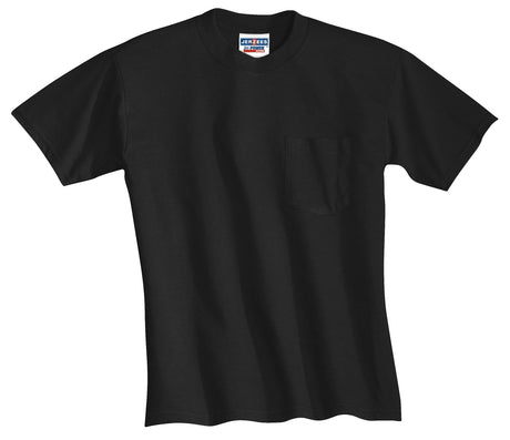 JERZEES Men's Dri-Power 50/50 T-Shirt with a Pocket JERZEES