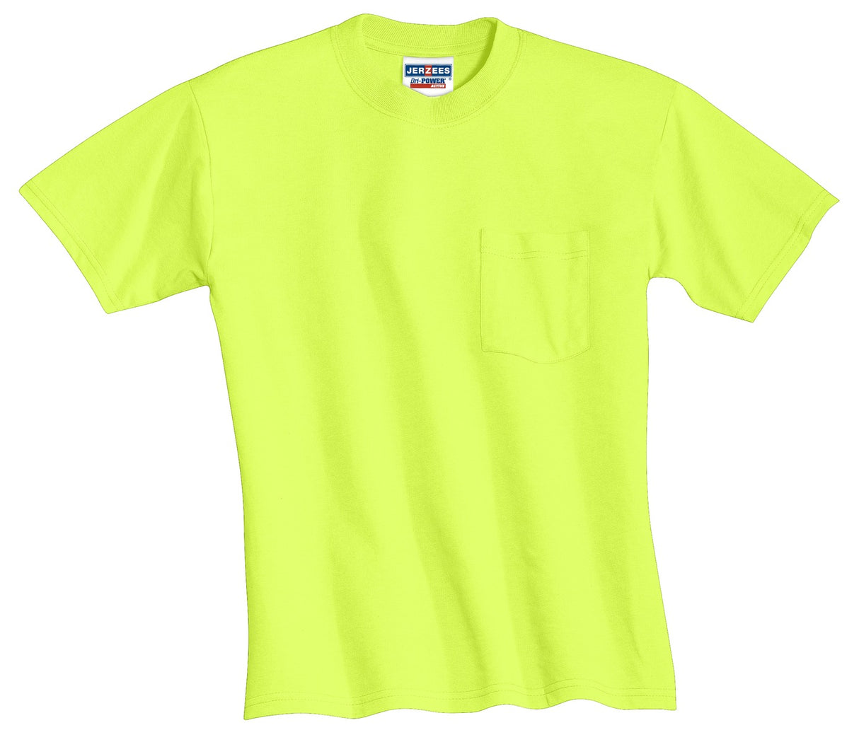 JERZEES Men's Dri-Power 50/50 T-Shirt with a Pocket JERZEES