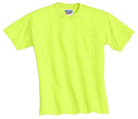 JERZEES Men's Dri-Power 50/50 T-Shirt with a Pocket JERZEES