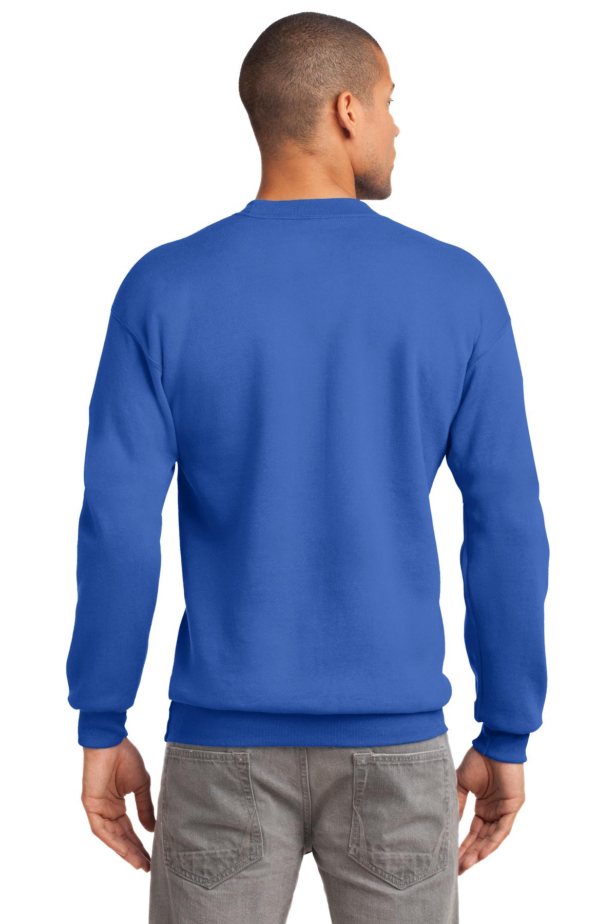 Port & Company - Men's Tall Essential Fleece Crewneck Sweatshirt Mens Apparel Sweatshirts & Fleece