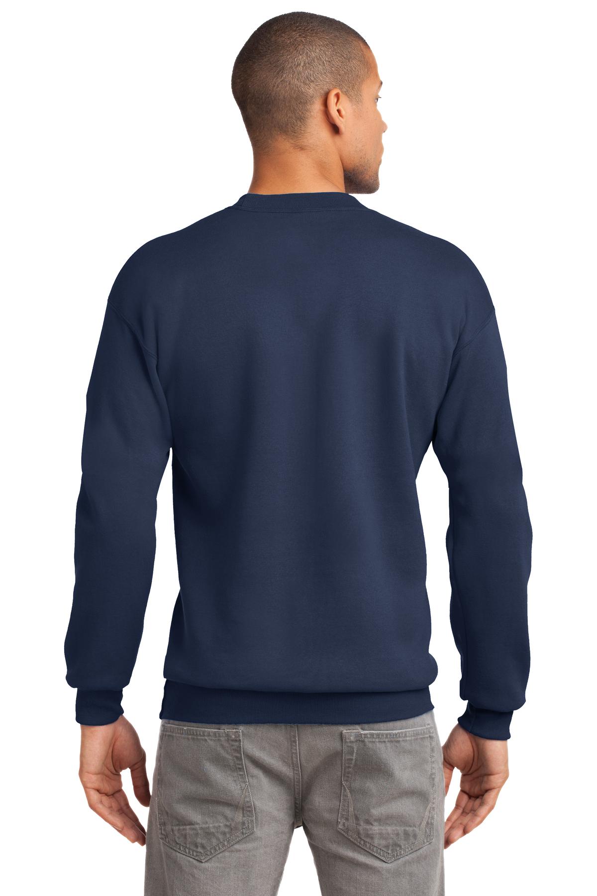Port & Company - Men's Tall Essential Fleece Crewneck Sweatshirt Mens Apparel Sweatshirts & Fleece