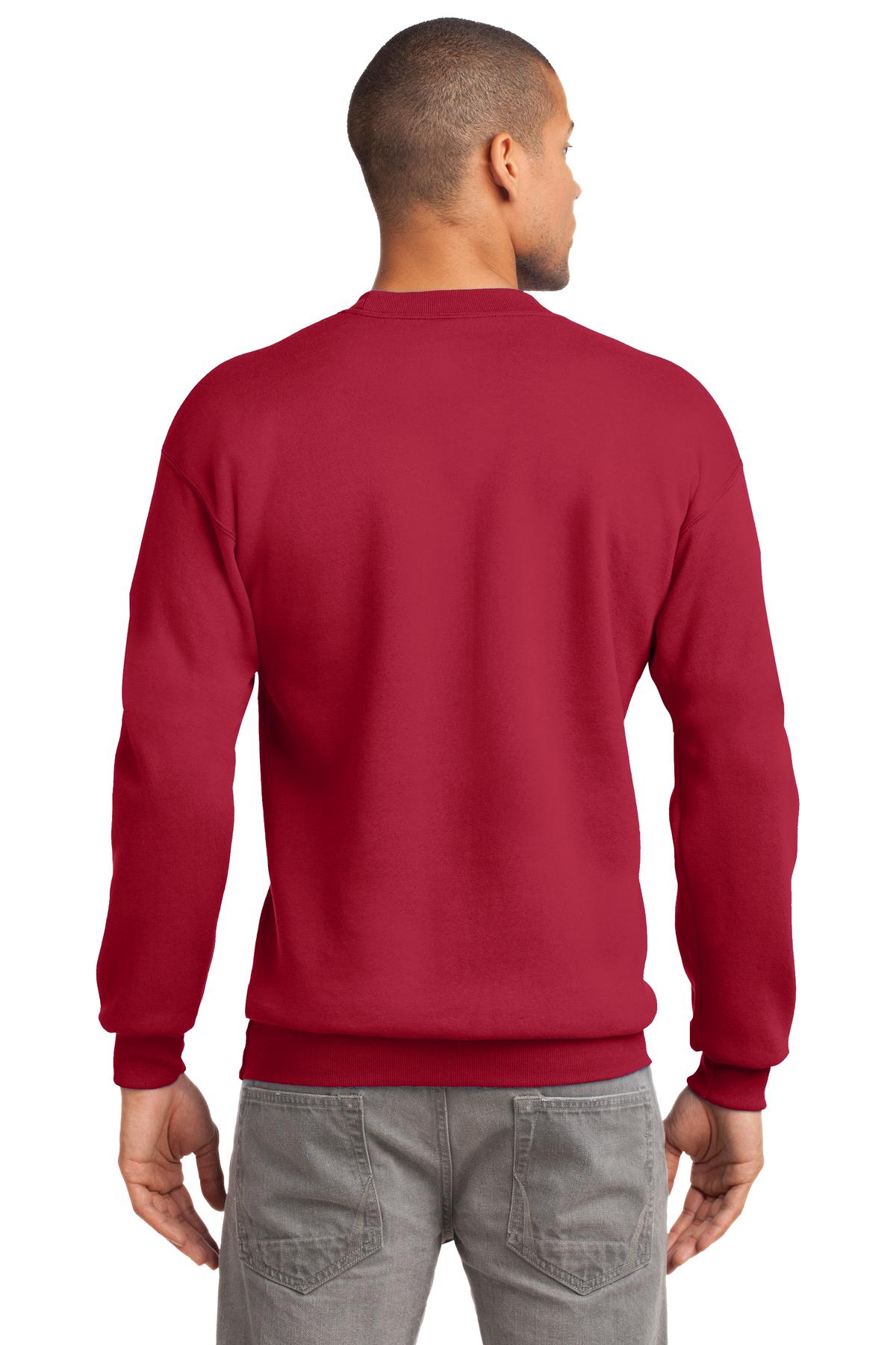 Port & Company - Men's Tall Essential Fleece Crewneck Sweatshirt Mens Apparel Sweatshirts & Fleece