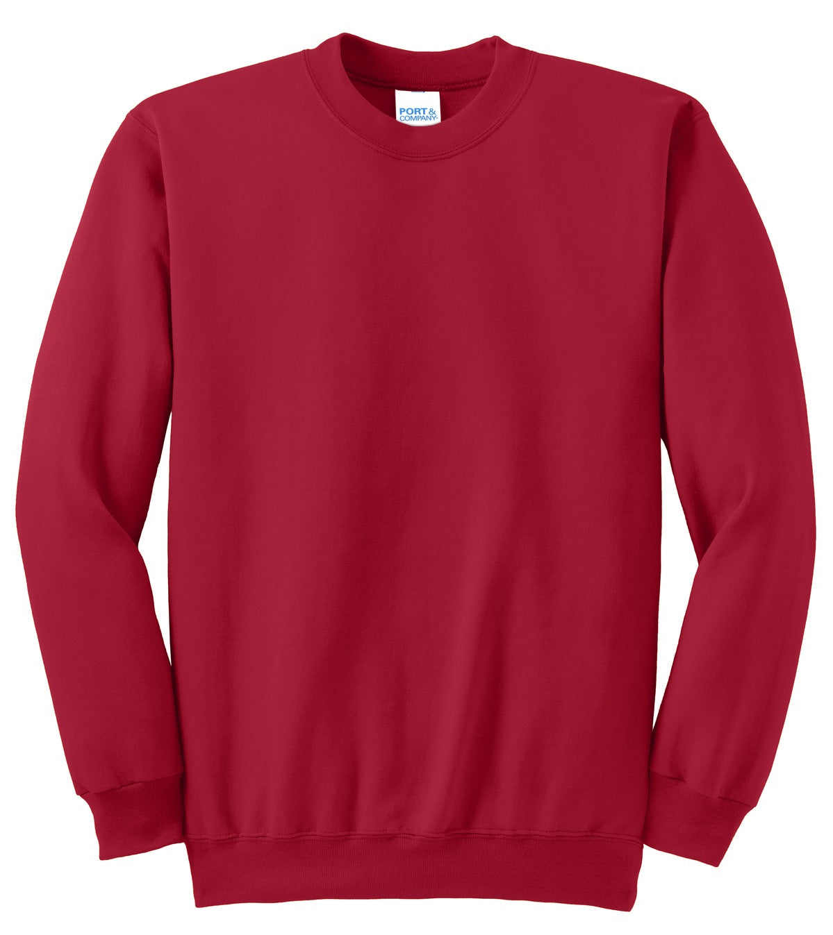 Port & Company - Men's Tall Essential Fleece Crewneck Sweatshirt Mens Apparel Sweatshirts & Fleece