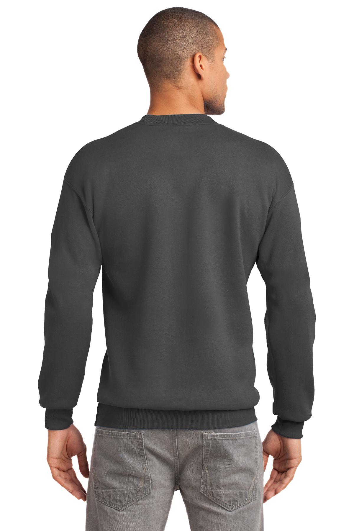 Port & Company - Men's Tall Essential Fleece Crewneck Sweatshirt Mens Apparel Sweatshirts & Fleece
