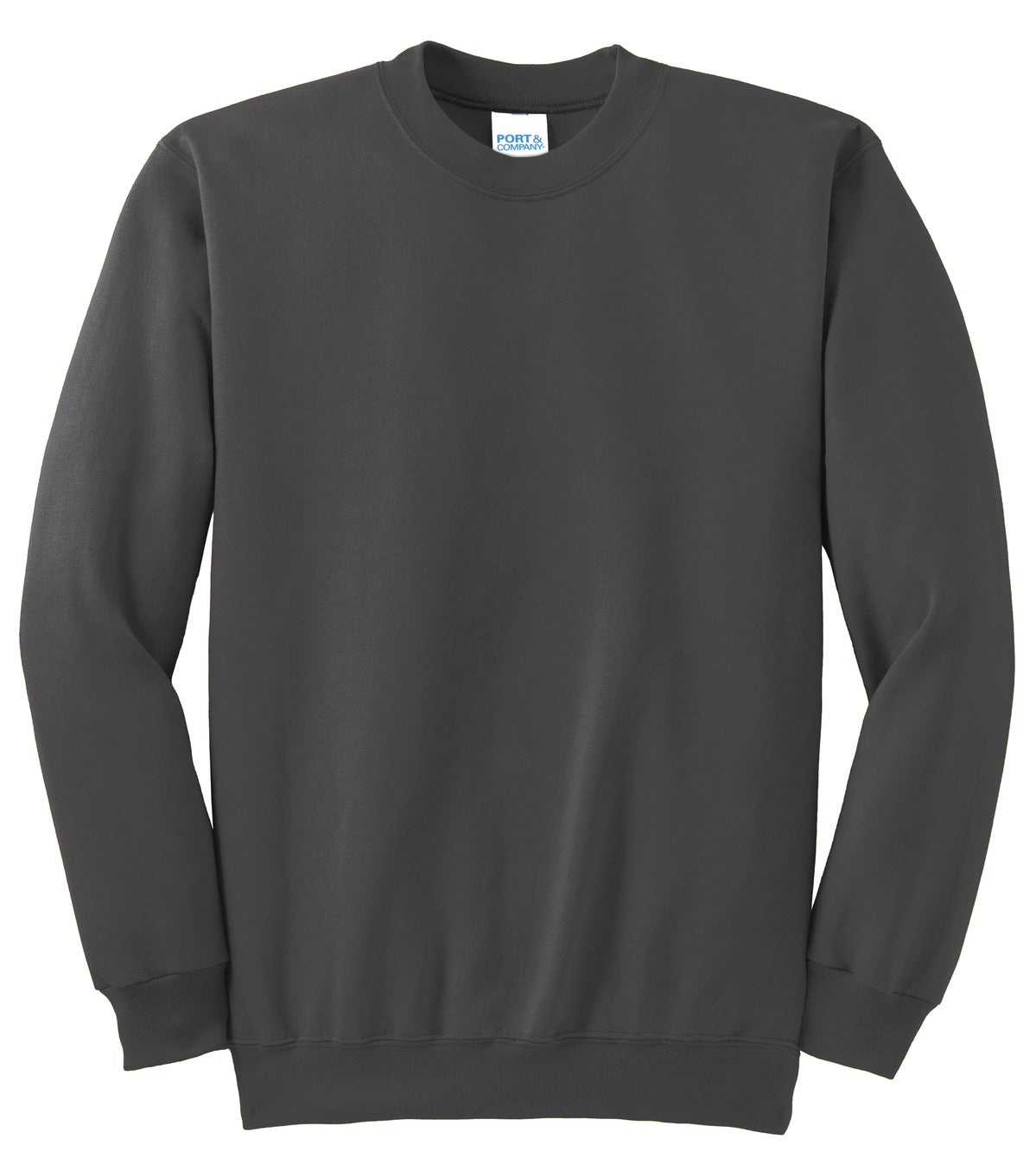 Port & Company - Men's Tall Essential Fleece Crewneck Sweatshirt Mens Apparel Sweatshirts & Fleece