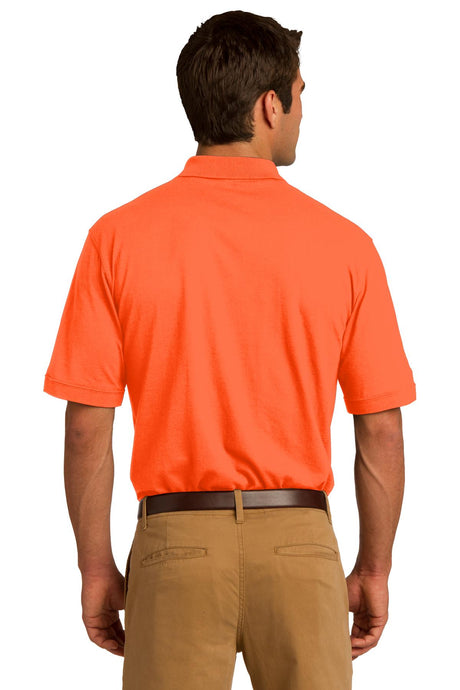 Port & Company Men's Core Blend Jersey Knit Pocket Polo Mens Apparel Shirts & Tops