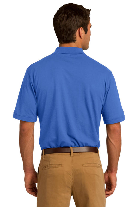Port & Company Men's Core Blend Jersey Knit Pocket Polo Mens Apparel Shirts & Tops