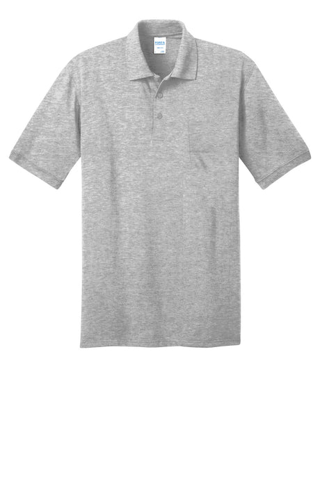 Port & Company Men's Core Blend Jersey Knit Pocket Polo Mens Apparel Shirts & Tops