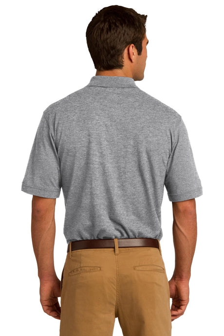 Port & Company Men's Core Blend Jersey Knit Pocket Polo Mens Apparel Shirts & Tops