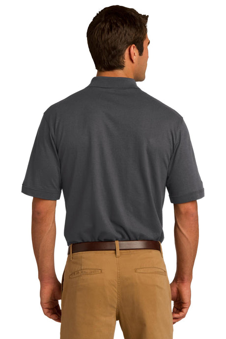Port & Company Men's Core Blend Jersey Knit Pocket Polo Mens Apparel Shirts & Tops