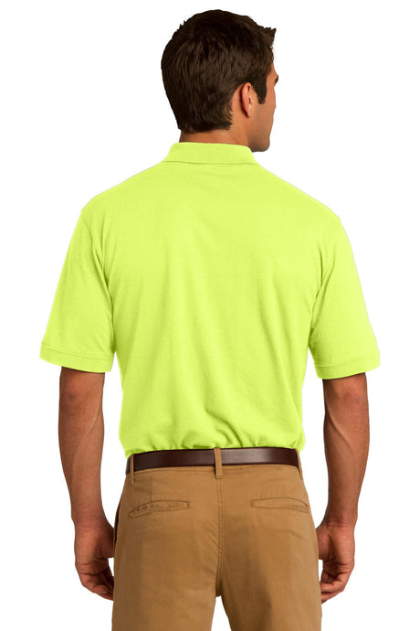 Port & Company Men's Core Blend Jersey Knit Pocket Polo Mens Apparel Shirts & Tops