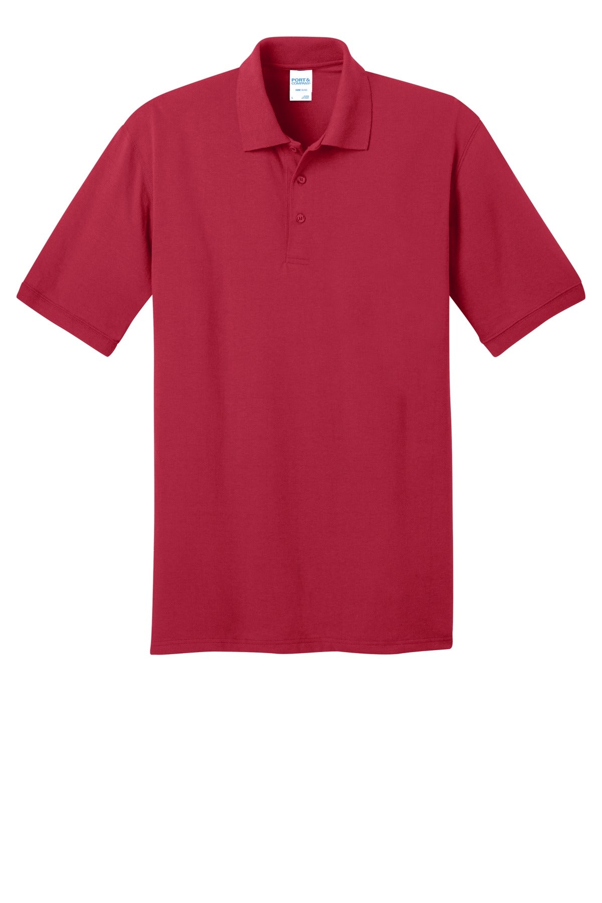 Port & Company Men's Core Blend Jersey Knit Pocket Polo Mens Apparel Shirts & Tops
