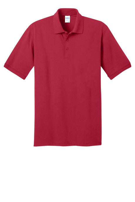 Port & Company Men's Core Blend Jersey Knit Pocket Polo Mens Apparel Shirts & Tops