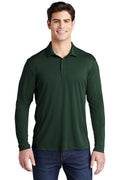 Sport-Tek Men's Posi-UV Pro Long Sleeve Polo Sport-Tek